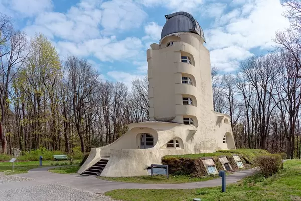 Einstein Tower sun observatory at Potsdam University (Flip 2019)