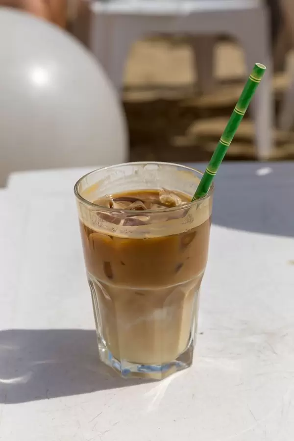 Eiskaffee in einem Wiener Lokal
