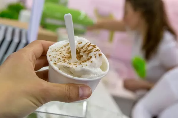 Eiweissfluff mit Zimt