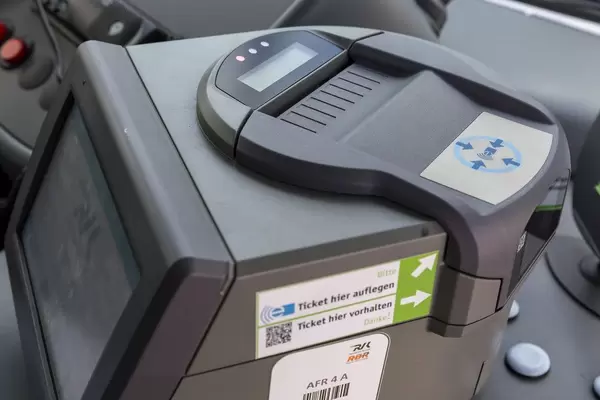 Electronic ticket control at Cologne public transportation and city buses