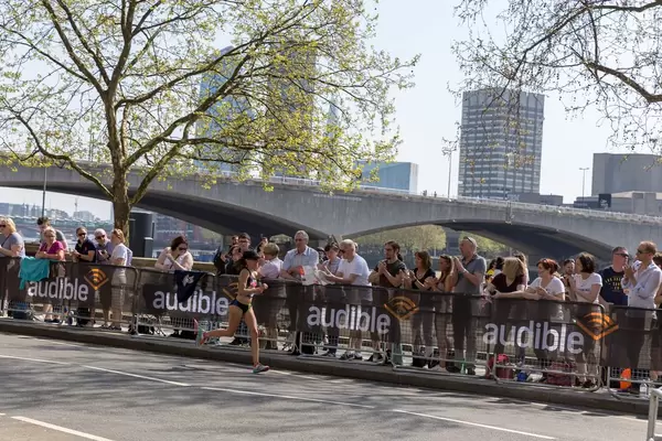 Elite female runner - London Marathon 2018