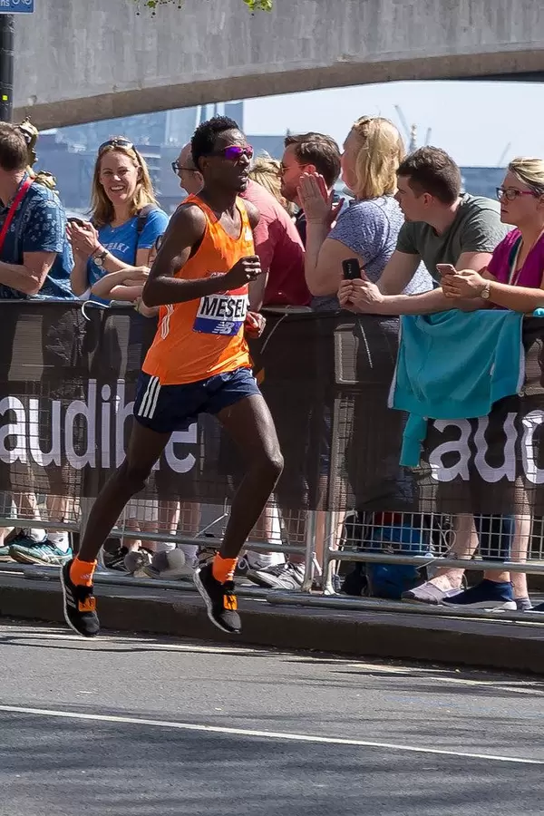 Elite runner Amanuel MESEL - London Marathon 2018