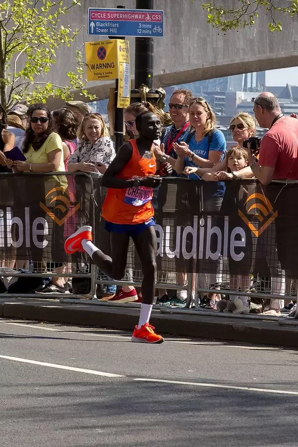 Elite runner Lawrence CHERONO - London Marathon 2018