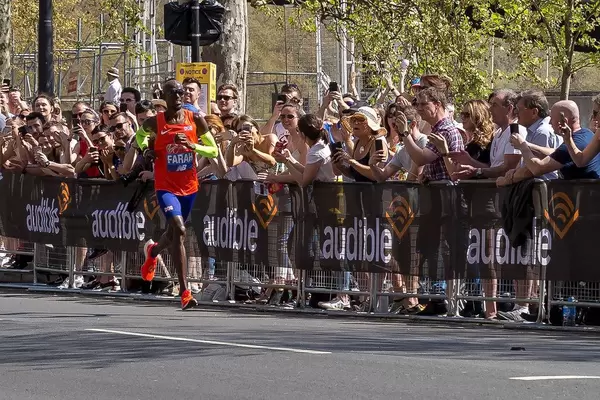 Elite runner Mo Farah - London Marathon 2018