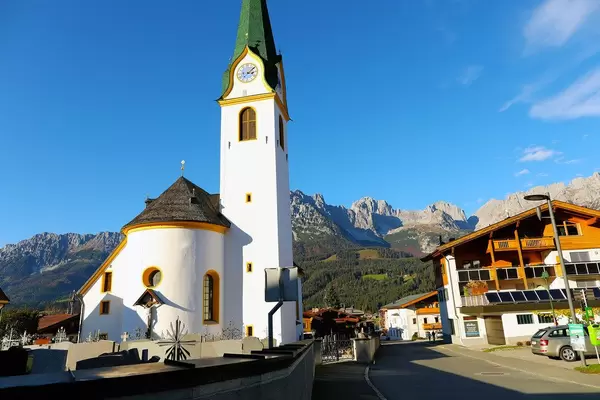 Ellmau church, Erzengel Michael