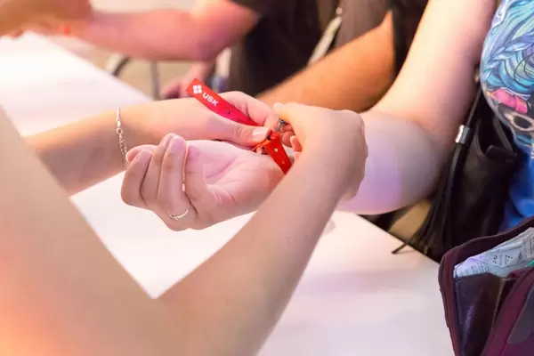 Entrance bracelets - Gamescom 2017, Köln