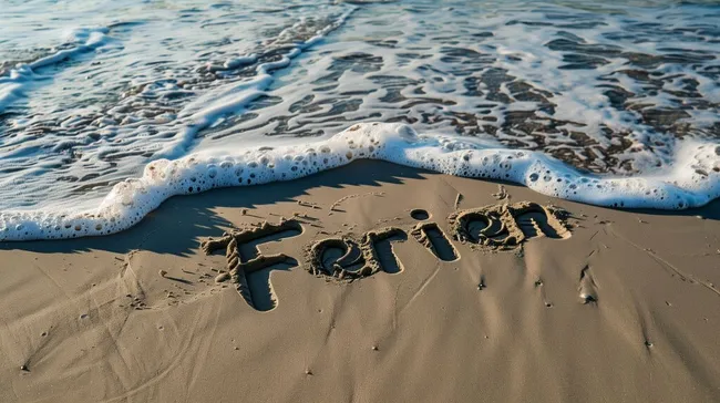 Entspannender Sommertag am Sandstrand