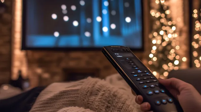 Entspannter Fernsehgenuss bei gemütlicher Beleuchtung