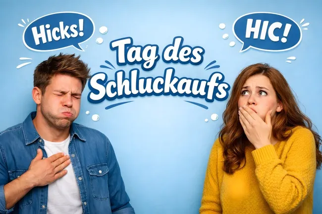 Tag des Schluckaufs am 16. März