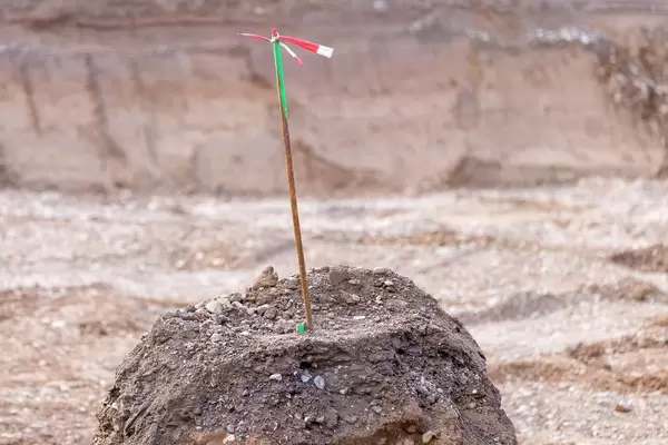 Erdarbeiten in Braunsfeld, Köln