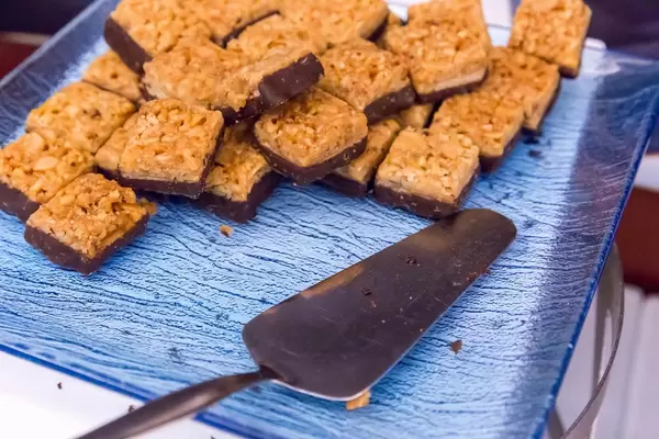 Erdnuss-Schoko-Fudge zum Nachtisch