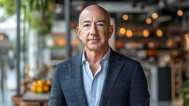 Erfolgreicher Geschäftsmann in modernem Umfeld