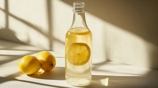 Erfrischende Zitronenlimonade mit Sonnenlicht