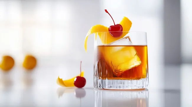 Erfrischender Bourbon-Cocktail mit Zitrusaromen