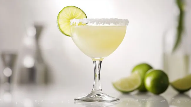 Erfrischender Tequila-Cocktail mit Zitrone