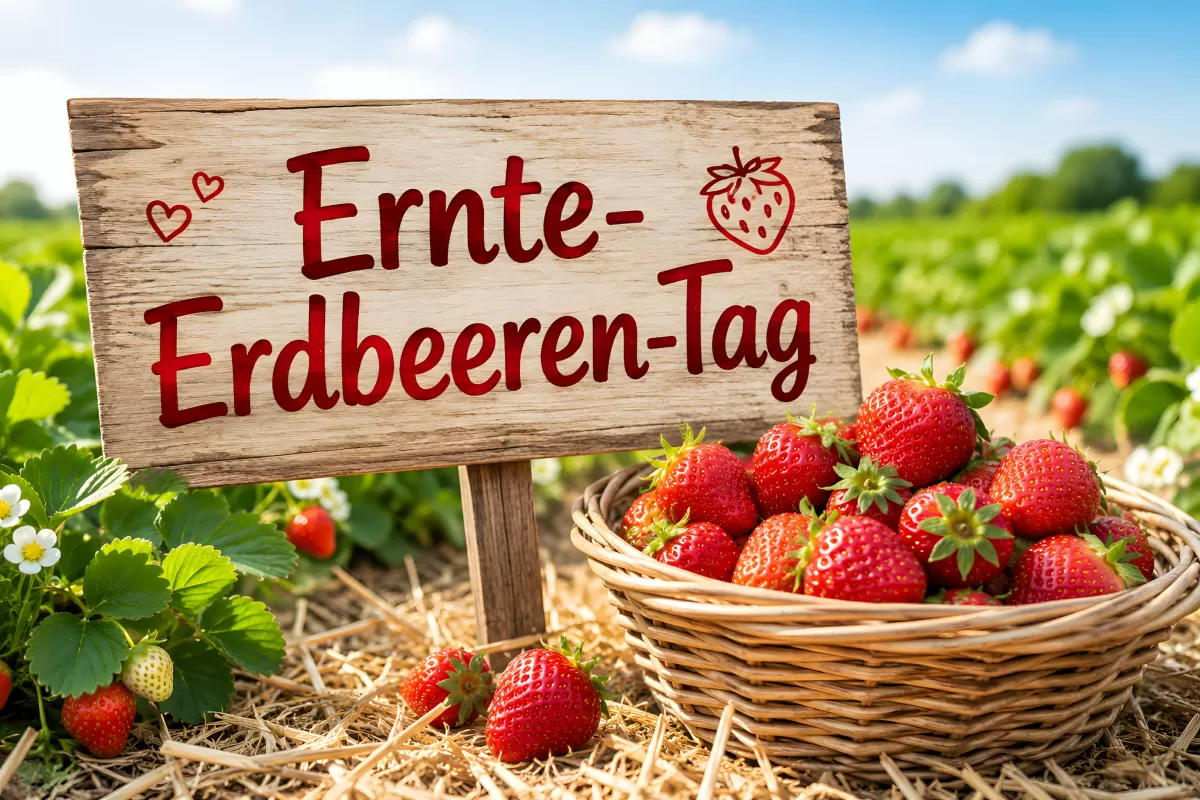 Ernte-Erdbeeren-Tag am 20. Mai 2026