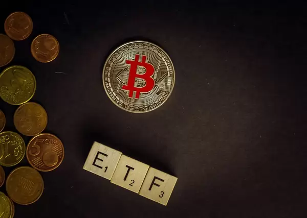 ETF and Bitcoin concept