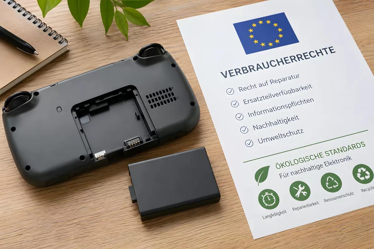 EU-Verbraucherrechte und Recht auf Reparatur Elektronik