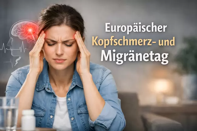 Europäischer Kopfschmerz- und Migränetag am 12. September