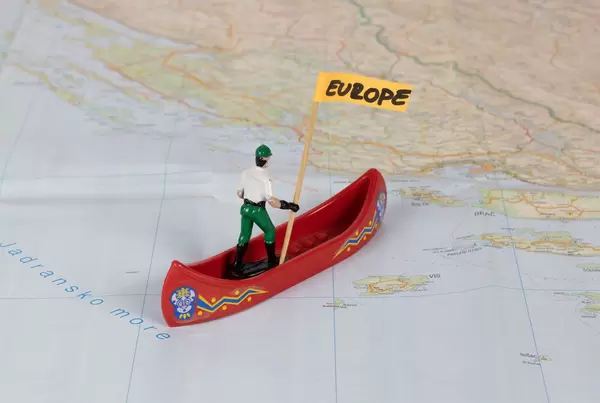 Europas Migrantenkrise. Symbolbild