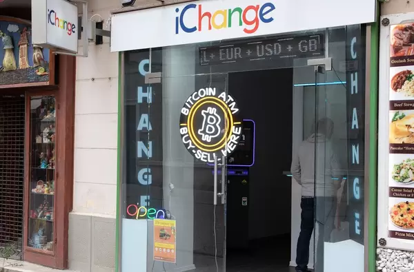 Exchange office in Budapest