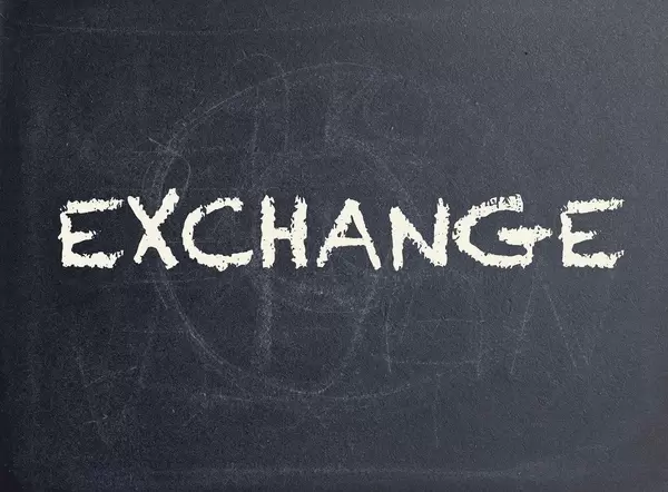 Exchange text on blackboard