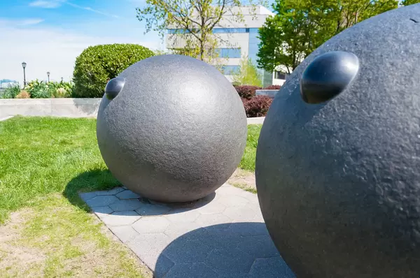 Eyes at Robert F Wagner Junior Park