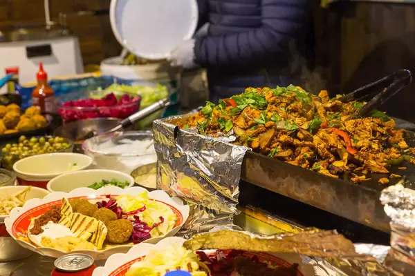 Fallafel & Hallumi Wraps