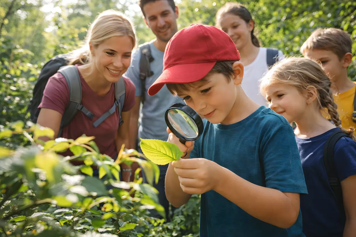 Familienausflug mit Entdeckerfreude