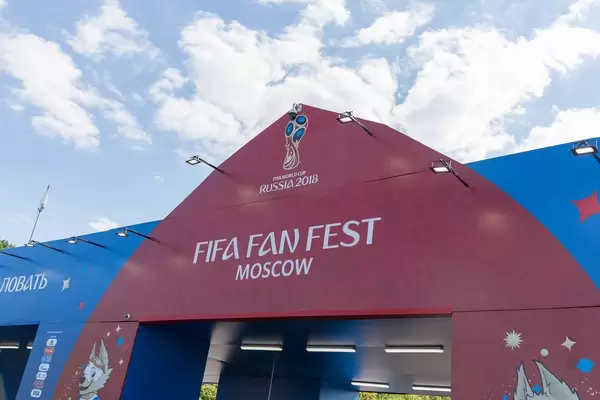 Fan fest Moscow - Russia 2018