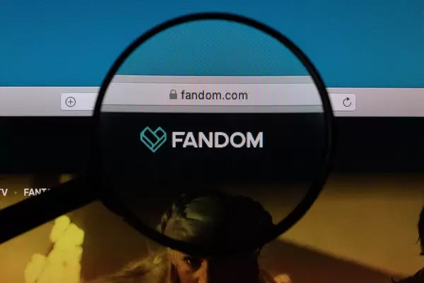 FANDOM logo under magnifying glass