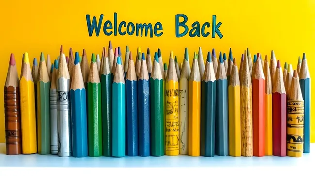 Farbenfrohe Bleistiftsammlung für kreative Projekte