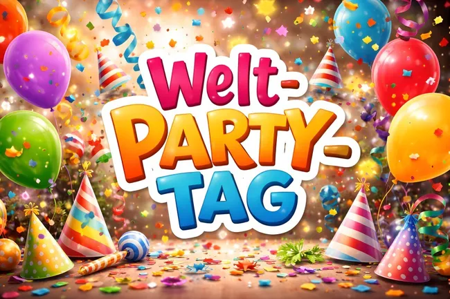 Welt-Party-Tag am 3. April