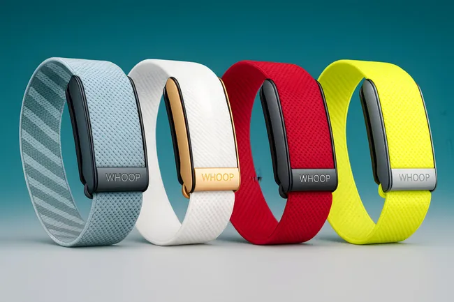 Farbenfrohe Fitness-Armbänder in modischem Design