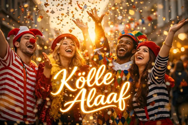 Farbenfroher Karnevalsspaß in Köln