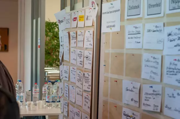 Fast voller Session-Plan beim Barcamp Köln 2018