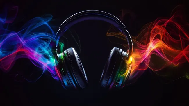 Faszinierende Kopfhörer mit schwebenden Klangwellen
