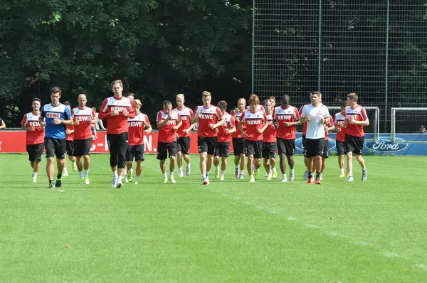 FC beim Training