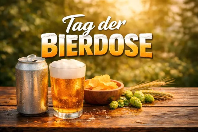 Tag der Bierdose am 24. Januar