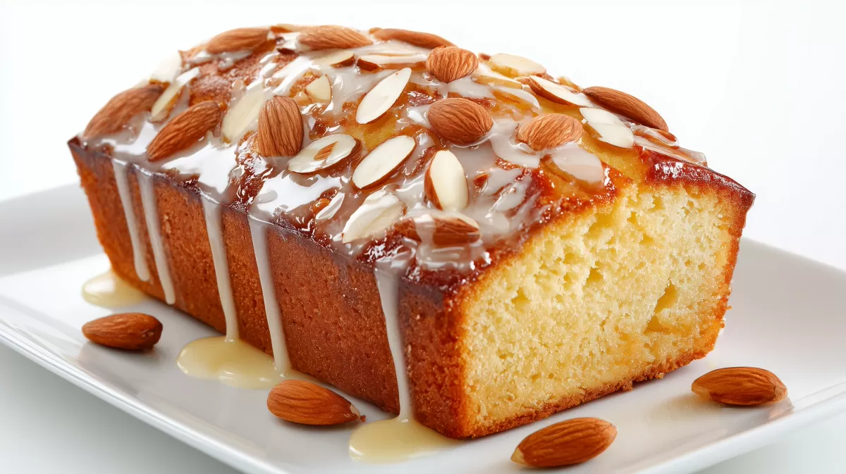 Feiner Amaretto Mandel Rührkuchen mit Zuckerguss