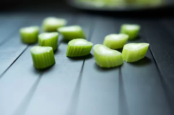 Fennel on a black surface