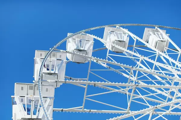 Ferris wheel, close-up view (Flip 2019)