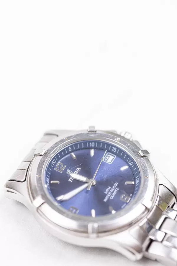 Festina Hand Watch isolated above white background with copy space