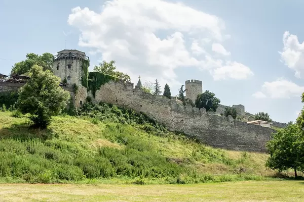 Belgrader Festung im Kalemegdan Park in Serbien