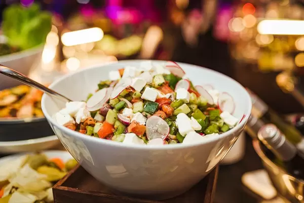 Feta Vegetable SaladWith Redish And Cucumbers (Flip 2019)