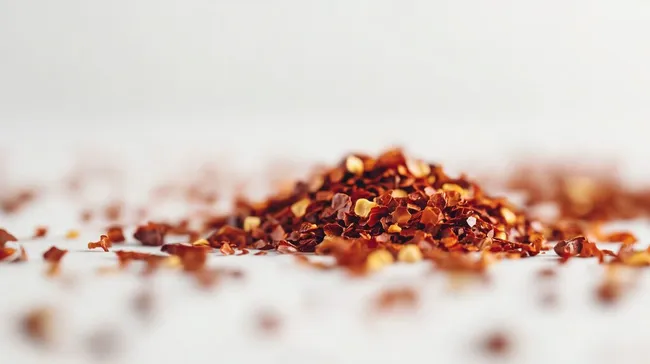 Feurige Chilischoten auf hellem Hintergrund