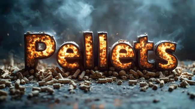 Feurige Pellets in bedrohlicher Atmosphäre