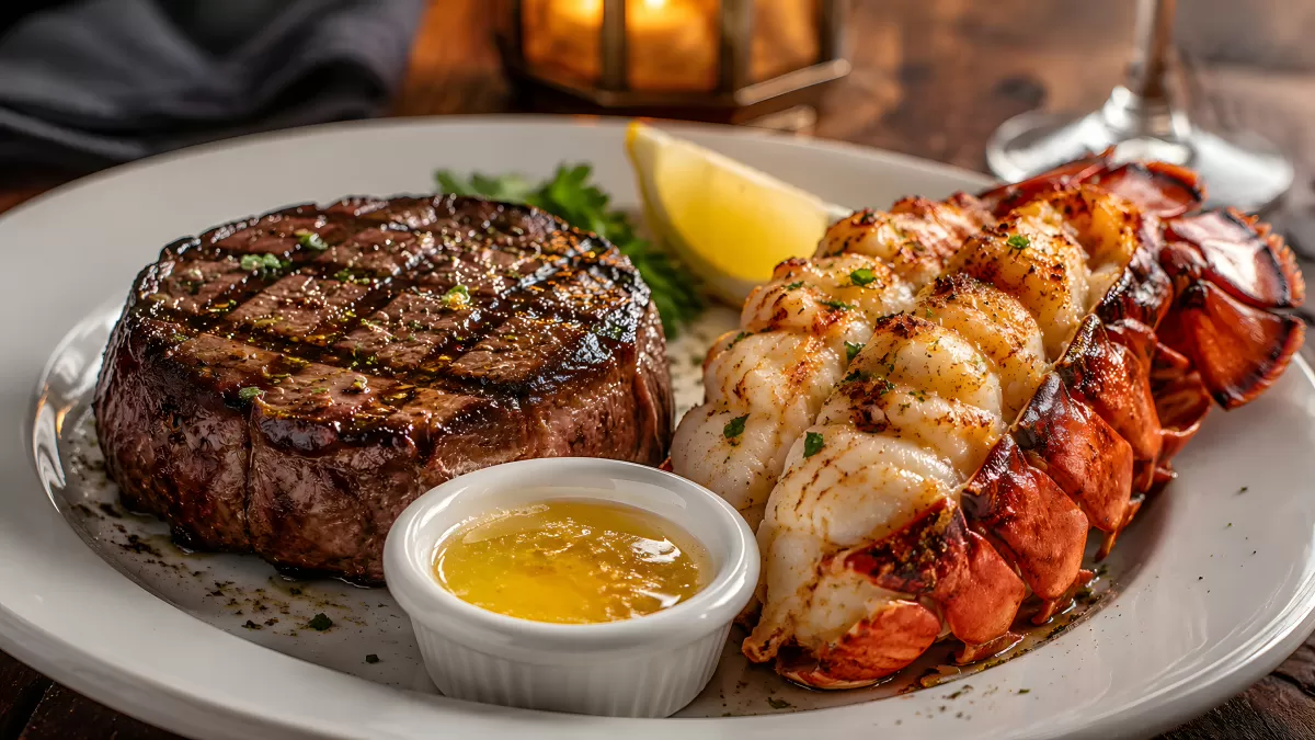 Filet und Hummerschwanz als Surf and Turf