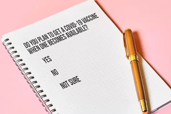 Filling a survey about participation in mass covid-19 vaccination