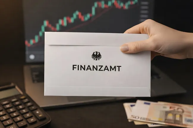 Finanzämter-Überblick mit Aktien-Kursentwicklung